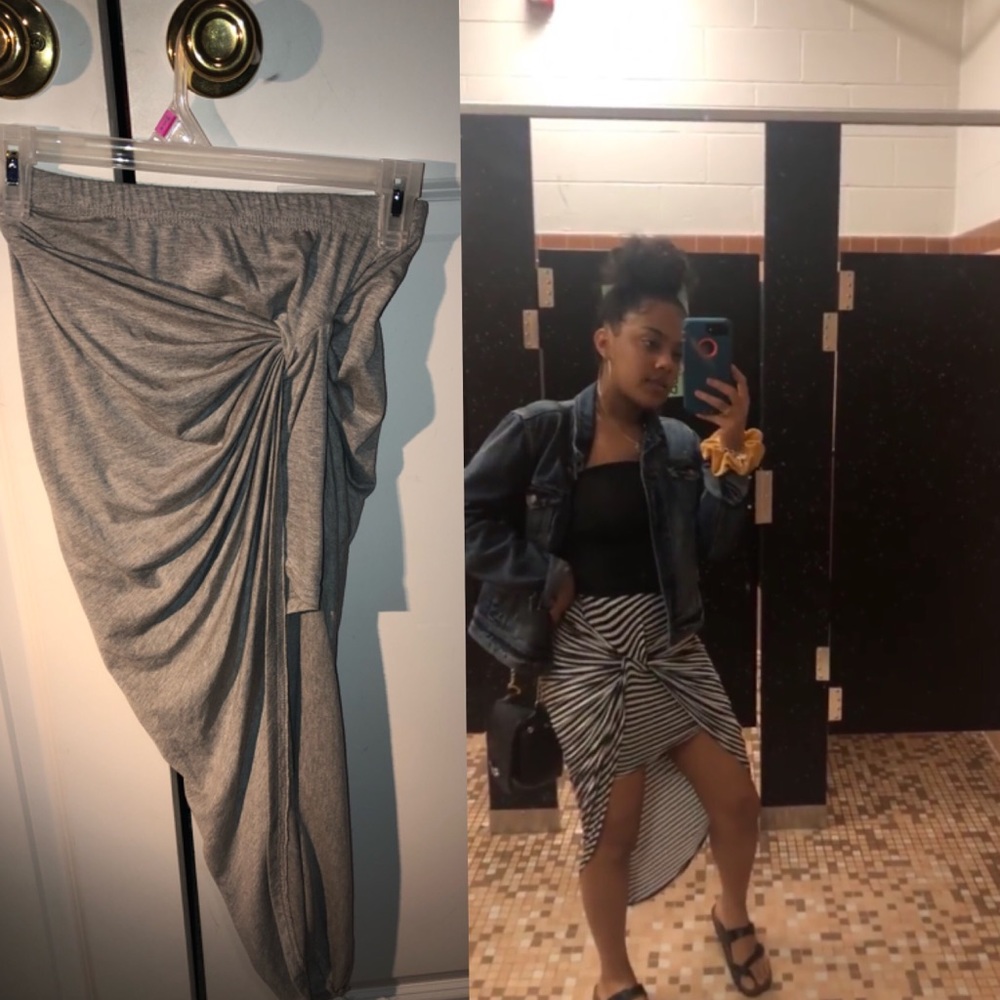 Side split skirt
